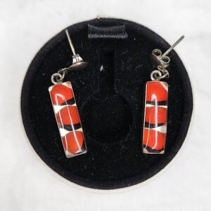 Silver Peruvian Seed Earrings
